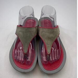 Dansko Katy Pink Leather Flip Flop Thong Sandals Size 40 (US 9-9.5)